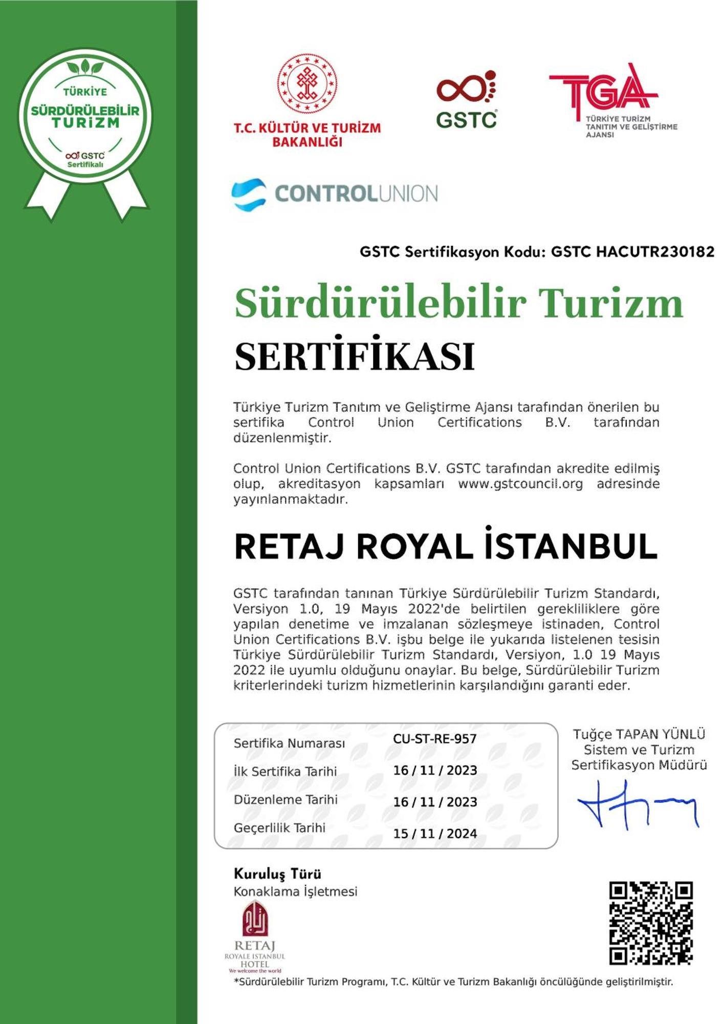 Rotta Hotel Istanbul Exteriör bild